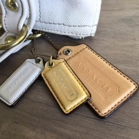 Coach Poppy Legacy Rainbow Striped Sequin Tote Bag, 3 Hangtags Model No. 19615 - Picture 10 of 13